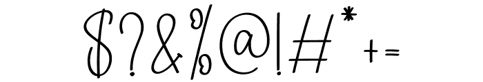 Elaine Signature Font OTHER CHARS