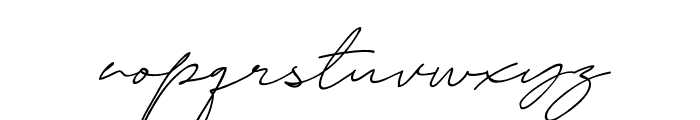 ElaineHanks-Italic Font LOWERCASE