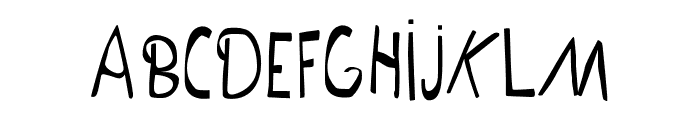 Elancho Normal Font LOWERCASE