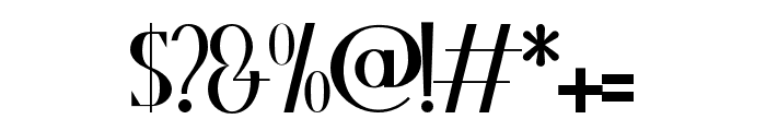 Elanrose-Regular Font OTHER CHARS