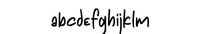 Elastrick Font LOWERCASE