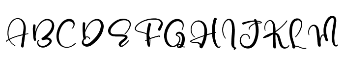 Elation Font UPPERCASE