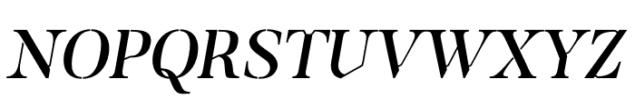 Elayne-Regular Bold Italic Font UPPERCASE