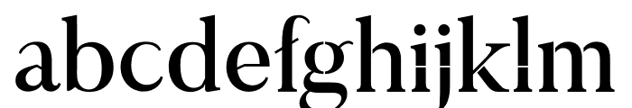 Elayne-Regular Bold Font LOWERCASE