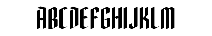 Elderich-Regular Font UPPERCASE