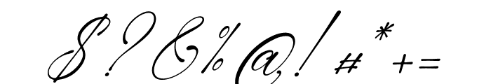 Eldiyamor Italic Font OTHER CHARS