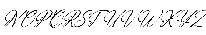 Eldiyamor Italic Font UPPERCASE