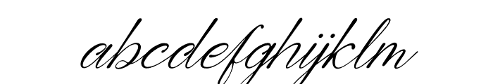 Eldiyamor Italic Font LOWERCASE