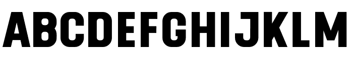 Eldon Dark Bold Font UPPERCASE