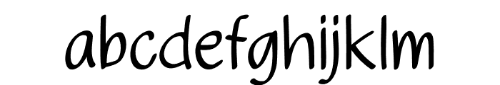 Eleanora Regular Font LOWERCASE