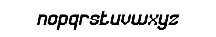 Electric Youth Bold Italic Font LOWERCASE