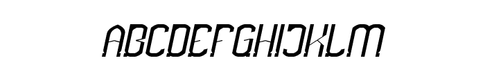 Electric Youth Italic Font UPPERCASE