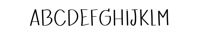 Electric Font LOWERCASE