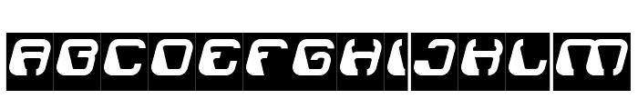 Electro Magnet-Inverse Font UPPERCASE