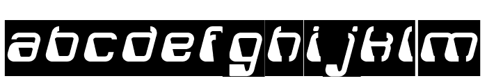 Electro Magnet-Inverse Font LOWERCASE