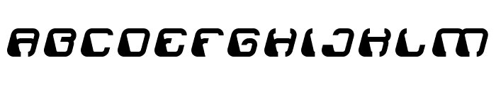 Electro Magnet Font UPPERCASE