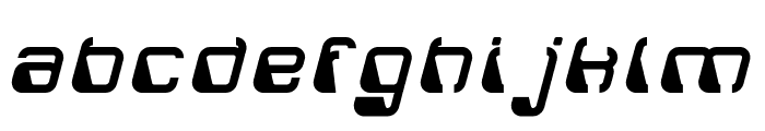 Electro Magnet Font LOWERCASE