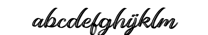 Elegacia Font LOWERCASE