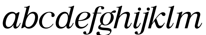 Elegance Pearl Italic Font LOWERCASE