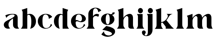 Elegance Signature Serif Font LOWERCASE