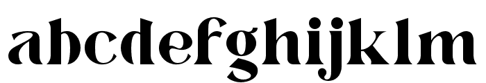 EleganceSignature-Serif Font LOWERCASE