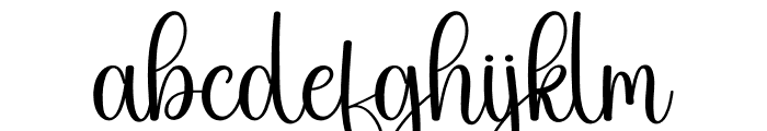 Elegant Embroidery Font LOWERCASE