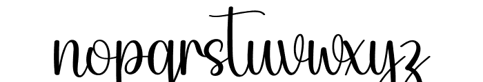 Elegant Embroidery Font LOWERCASE