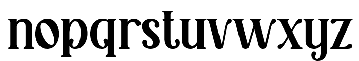 Elegant Seventies Font LOWERCASE