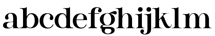 Elegant ribbon Regular Font LOWERCASE