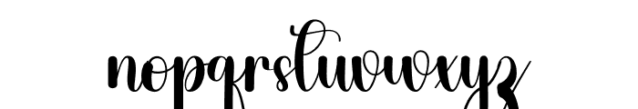 Elegant1 Font LOWERCASE