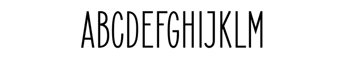 ElegantSans-SemiBold Font UPPERCASE