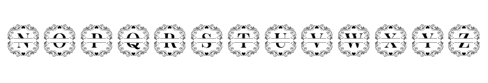 ElegantWedding-Monogram Font UPPERCASE
