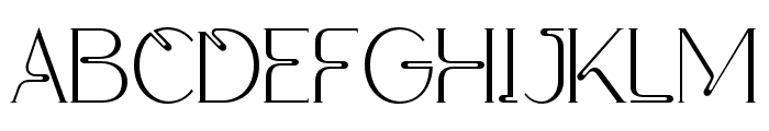Elegante FD Font UPPERCASE