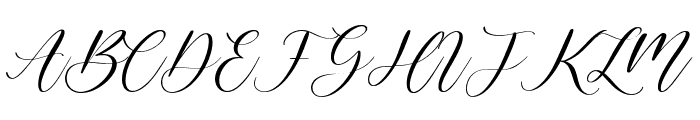 Elegante Font UPPERCASE