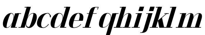 Elegantesco Italic Font LOWERCASE