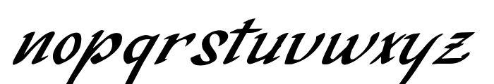 Elegantnight Font LOWERCASE