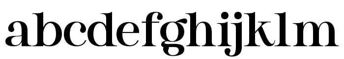 Elegantribbon-Regular Font LOWERCASE