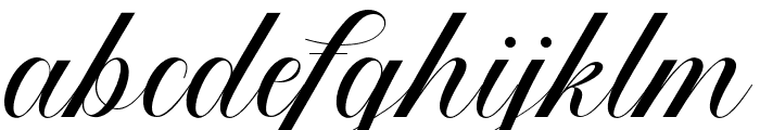Elemental Calligraphy Regular FONT