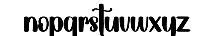 Elementary School Font LOWERCASE