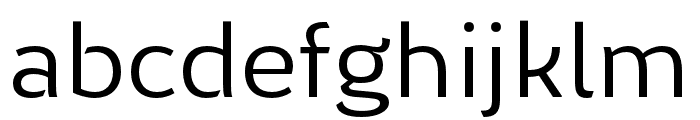 ElenSans-SemiLight Font LOWERCASE