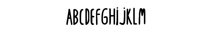 Elephant Cutie Regular Font LOWERCASE