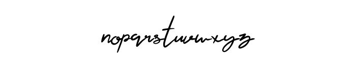 Elesty Font LOWERCASE