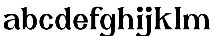 Elfredo-Regular Font LOWERCASE