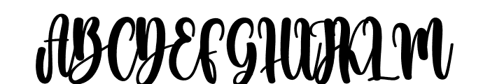 Eligible Font UPPERCASE