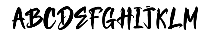 Eligibly Regular Font UPPERCASE