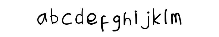 Elisya Regular Font LOWERCASE