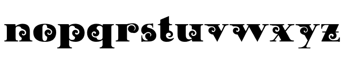 Elivia Font LOWERCASE
