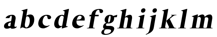 Elizea Regular-italic Font LOWERCASE