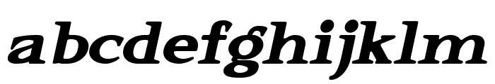 Elkoga Semi Bold Italic Font LOWERCASE