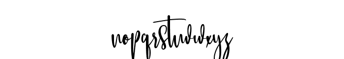 Ella Getsya Font LOWERCASE